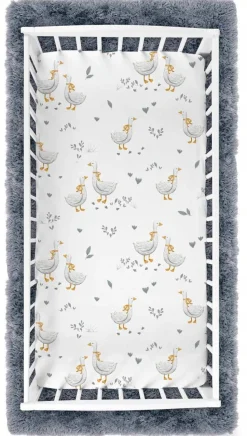Prześcieradło 120x60 do łóżeczka bawełna materiałowe Babymam