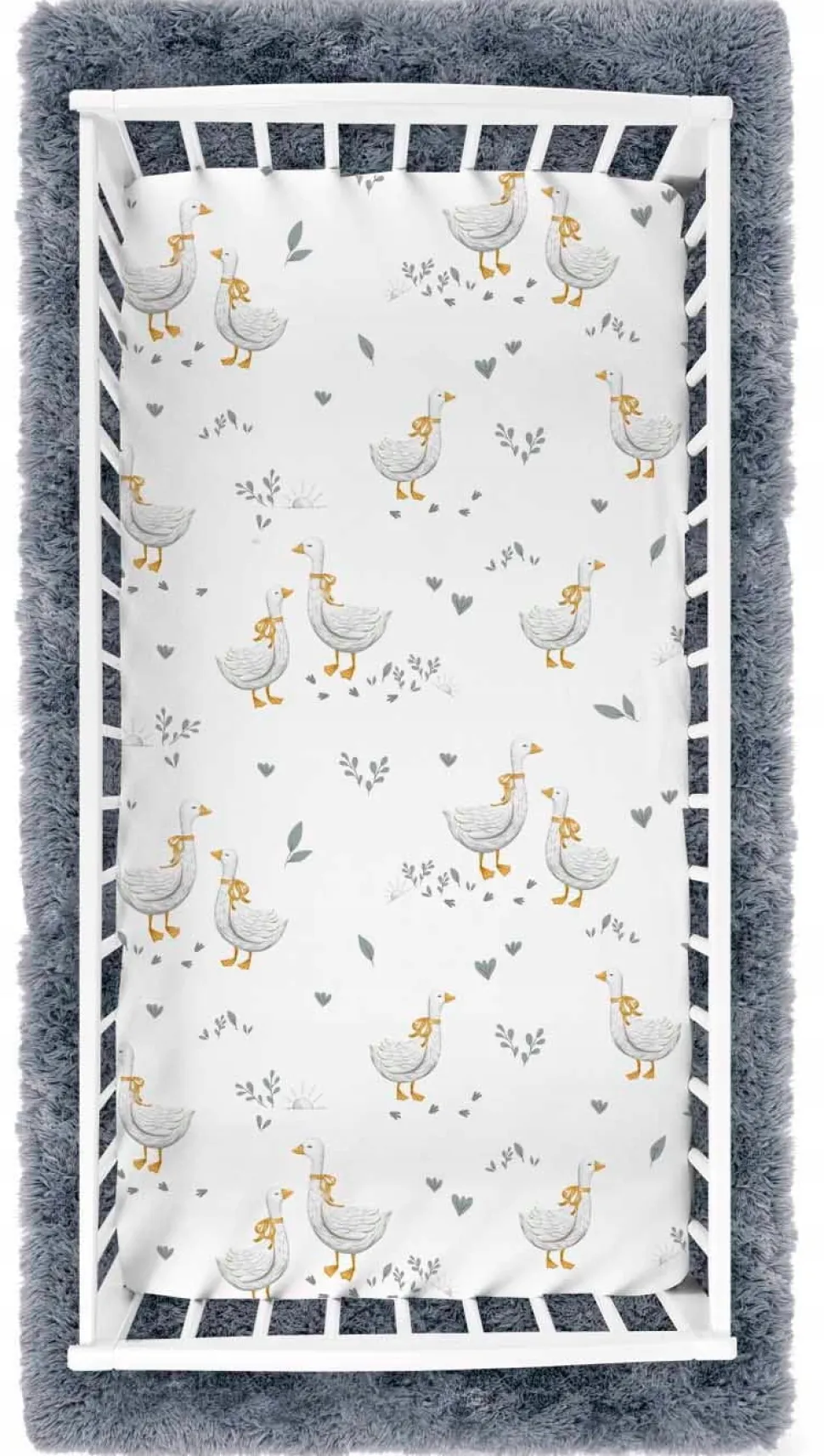 Prześcieradło 120x60 do łóżeczka bawełna materiałowe Babymam