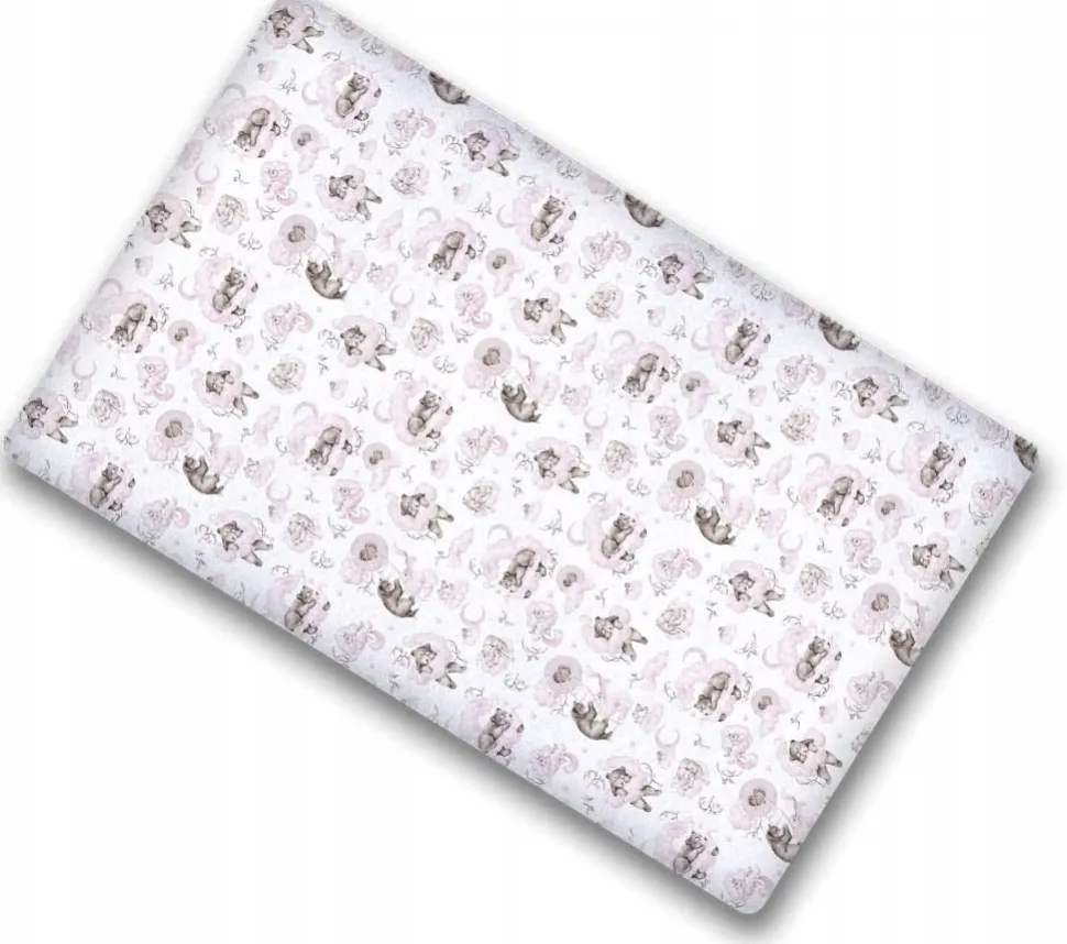 Prześcieradło 120x60 do łóżeczka bawełna materiałowe Babymam
