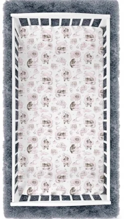 Prześcieradło 120x60 do łóżeczka bawełna materiałowe Babymam