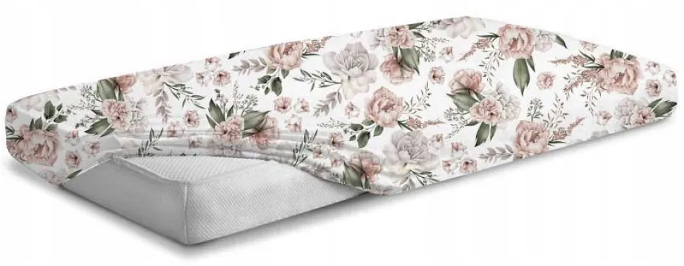 Prześcieradło 120x60 do łóżeczka bawełna materiałowe Babymam