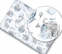 Prześcieradło 120x60 do łóżeczka bawełna materiałowe Babymam