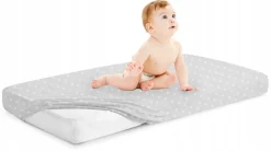 Prześcieradło 120x60 do łóżeczka bawełna materiałowe Babymam
