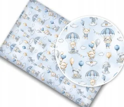 Prześcieradło 120x60 do łóżeczka bawełna materiałowe Babymam