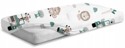 Prześcieradło 120x60 do łóżeczka bawełna materiałowe Babymam