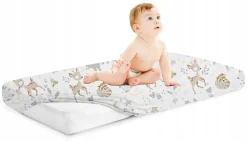 Prześcieradło 120x60 do łóżeczka bawełna materiałowe Babymam