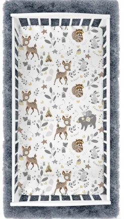Prześcieradło 120x60 do łóżeczka bawełna materiałowe Babymam