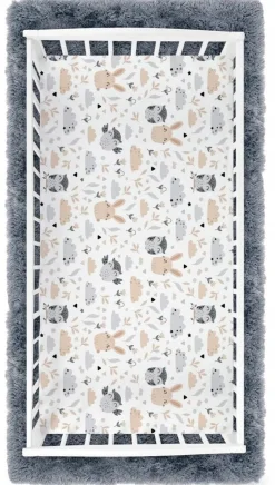 Prześcieradło 120x60 do łóżeczka bawełna materiałowe Babymam