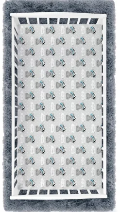 Prześcieradło 120x60 do łóżeczka bawełna materiałowe Babymam
