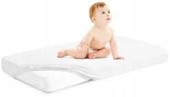 Prześcieradło 120x60 do łóżeczka bawełna materiałowe Babymam