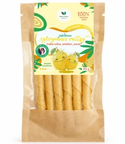 Przekąska cytrynowe rollsy 50g Naturalnie Zdrowi trening żucia