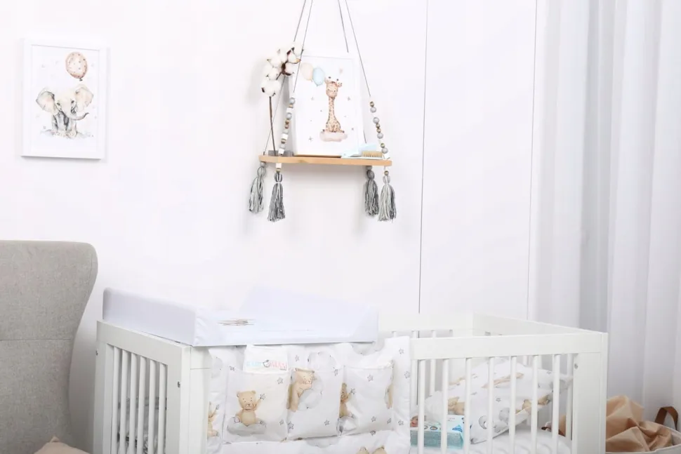Przewijak usztywniony na łóżeczko komodę 70x50 cm Babymam