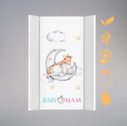 Przewijak usztywniony na łóżeczko komodę 70x50 cm Babymam