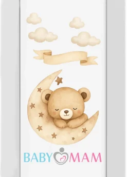 Przewijak usztywniony na łóżeczko komodę 70x50 cm Babymam