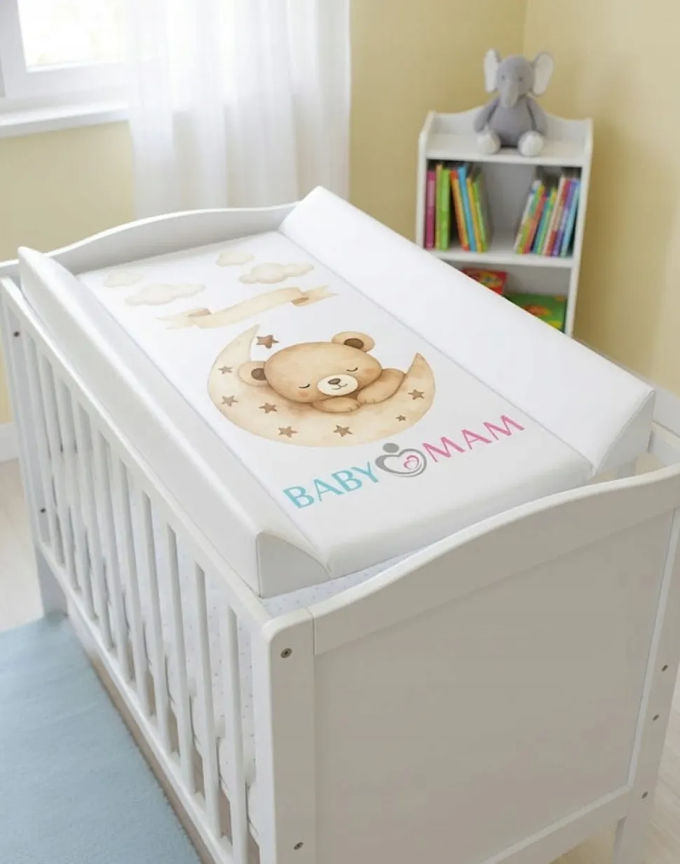Przewijak usztywniony na łóżeczko komodę 70x50 cm Babymam