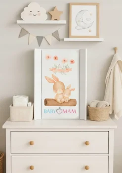 Przewijak usztywniony na łóżeczko komodę 70x50 cm Babymam