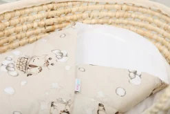 Rożek becik usztywniany kokosem bawełna Babymam