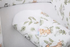 Rożek becik usztywniany kokosem bawełna Babymam