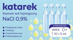 Sól fizjologiczna dla niemowląt 50x5ml Katarek