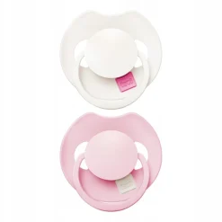 Smoczek dynamiczny Lovi Prime Tutti Frutti 0-6m 2szt Rose/Cream