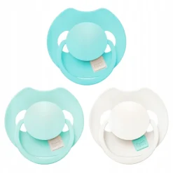 Smoczek dynamiczny Lovi Prime Tutti Frutti 18m+ 3szt Aqua Green