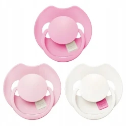 Smoczek dynamiczny Lovi Prime Tutti Frutti 18m+ 3szt Peony Pink