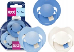 Smoczek dynamiczny Lovi Prime Tutti Frutti 6-18m 3szt Ultramarine