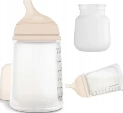 Suavinex butelka zero zero 180ml regulowany przepływ smoczek 0m+