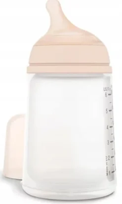 Suavinex butelka zero zero 270ml średni przepływ smoczek 3m+