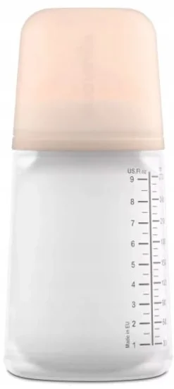 Suavinex butelka zero zero 270ml średni przepływ smoczek 3m+