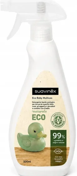 Suavinex eko spray do dezynfekcji zabawek i mebli ekologiczny 500ml
