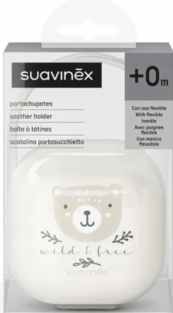 Suavinex etui pojemnik na smoczek opakowanie Wild & Free bez BPA