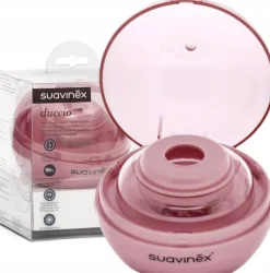 Suavinex przenośny sterylizator UV do smoczków różowy