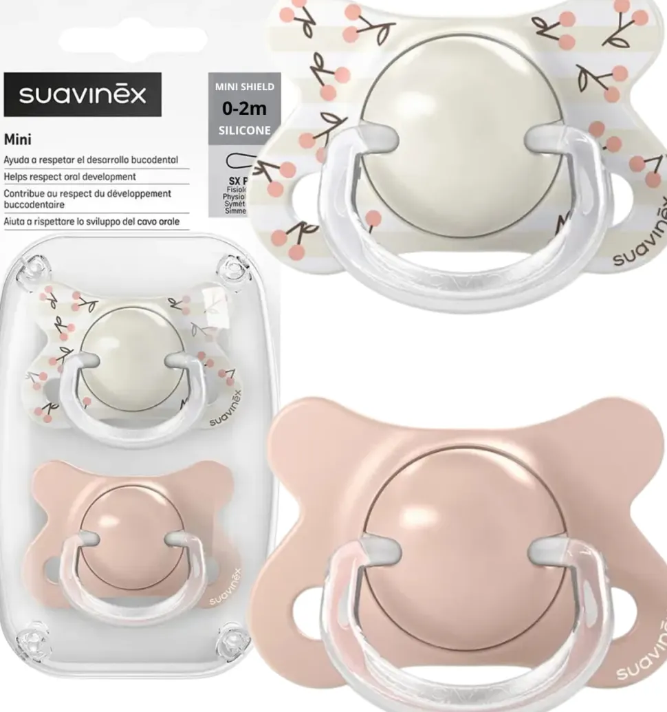 Suavinex smoczek fizjologiczny Sx Pro 0-2m uspokajający 2szt noworodek