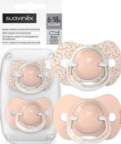 Suavinex smoczek fizjologiczny 6-18m sx pro silikonowy 2szt
