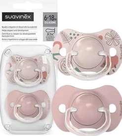 Suavinex smoczek fizjologiczny 6-18m sx pro silikonowy 2szt