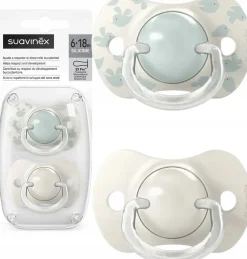 Suavinex smoczek fizjologiczny uspokajający SX Pro 6-18m silikon 2szt