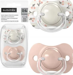 Suavinex smoczek fizjologiczny uspokajający SX Pro 0-6m silikon 2szt