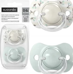 Suavinex smoczek fizjologiczny uspokajający SX Pro 0-6m silikon 2szt
