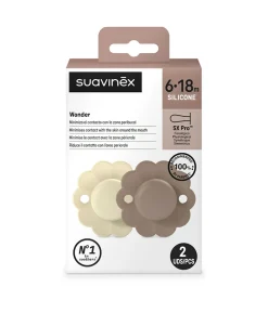 Suavinex smoczek fizjologiczny uspokajający SX PRO 6-18m Wonder 2szt