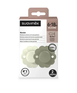 Suavinex smoczek fizjologiczny uspokajający SX PRO 6-18m Wonder 2szt