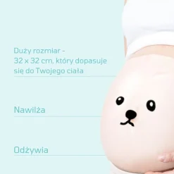 Tntnmom's maska na brzuch dla kobiet w ciąży 1szt