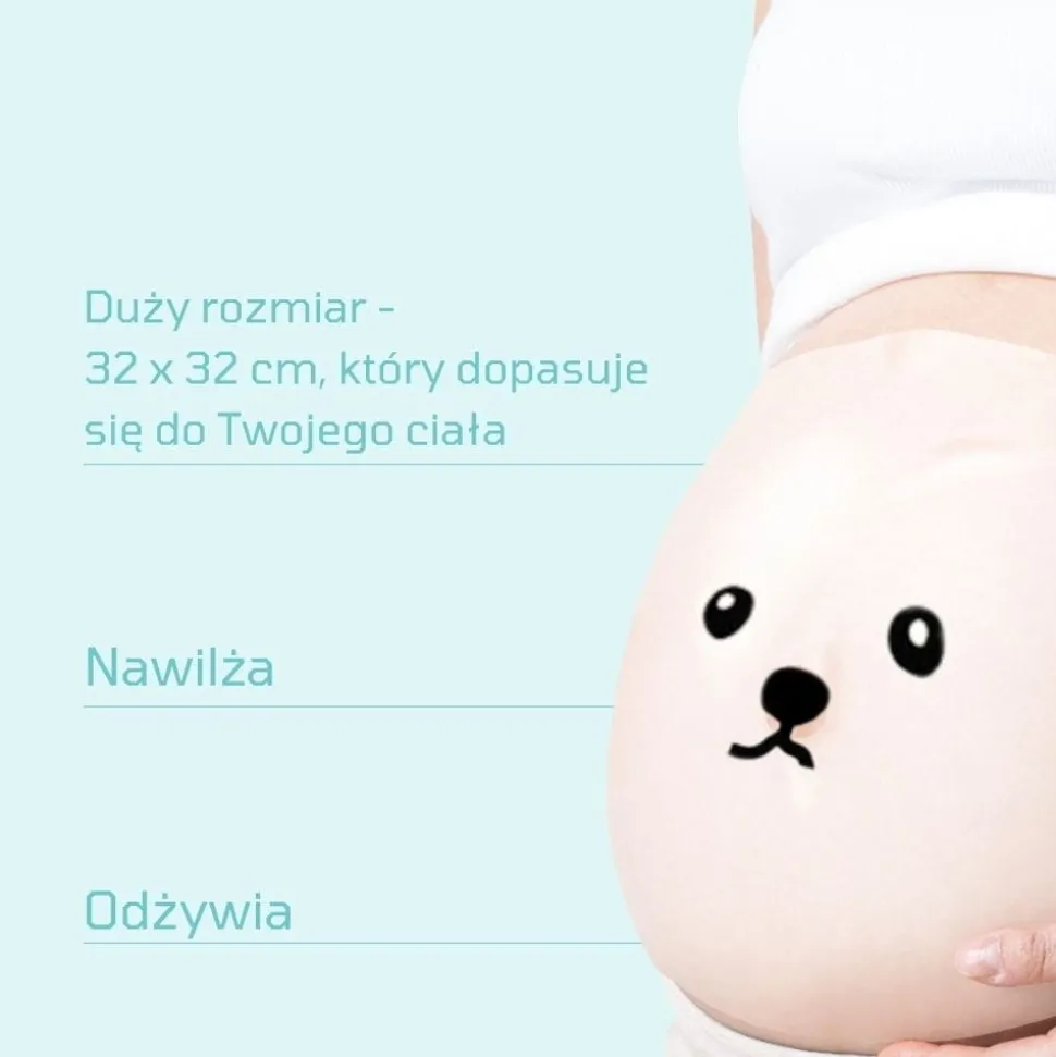 Tntnmom's maska na brzuch dla kobiet w ciąży 1szt