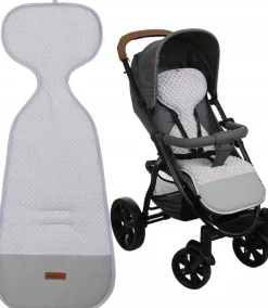Wkładka do wózka spacerówki fotelika dwustronna MODERN premium Babymam