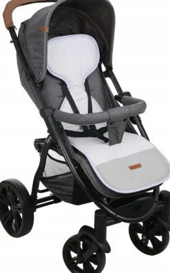 Wkładka do wózka spacerówki fotelika dwustronna MODERN premium Babymam