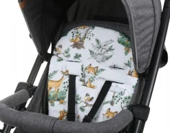 Wkładka do wózka spacerówki minky bawełna dwustronna Babymam