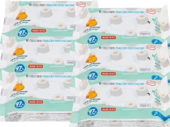 6x Akuku nawilżany papier toaletowy chusteczki 300szt