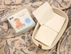 8x płatki kosmetyczne bawełniane dla niemowląt dzieci 60szt Babymam 480szt