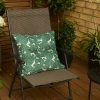 4x poduszka ogrodowa wodoodporna 48x48 cm wiązana na krzesło taras balkon