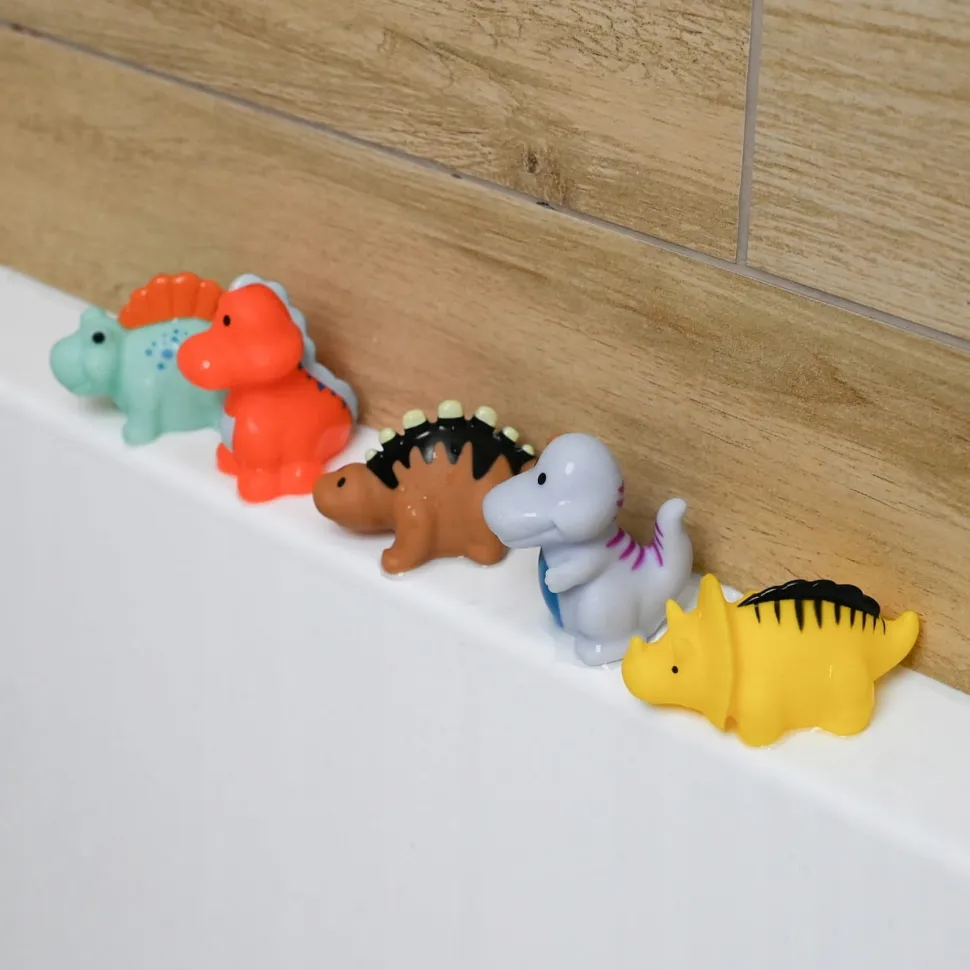 Zabawki kąpielowe do kąpieli ekipa dinozaurów Akuku zestaw 5szt